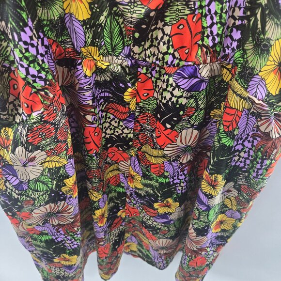 Tru To You by Cacique V-Neck Polyester Floral Sleep Slip 22/24 - Picture 7 of 9